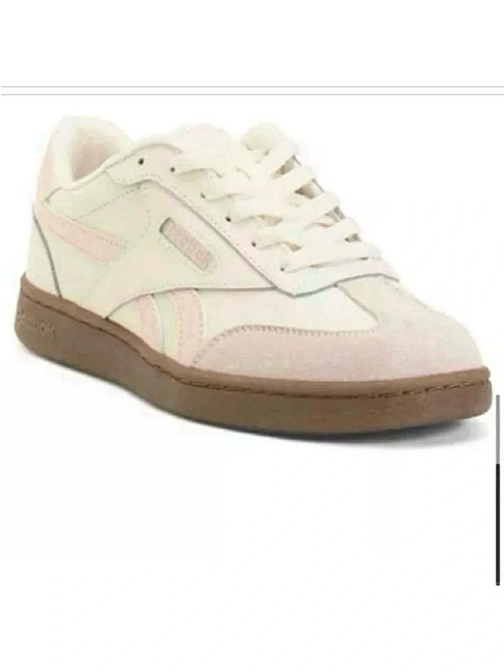 🆕- Reebok Forte Lounger Double Up Sneaker in Blush/ Off White. Size: 8.5